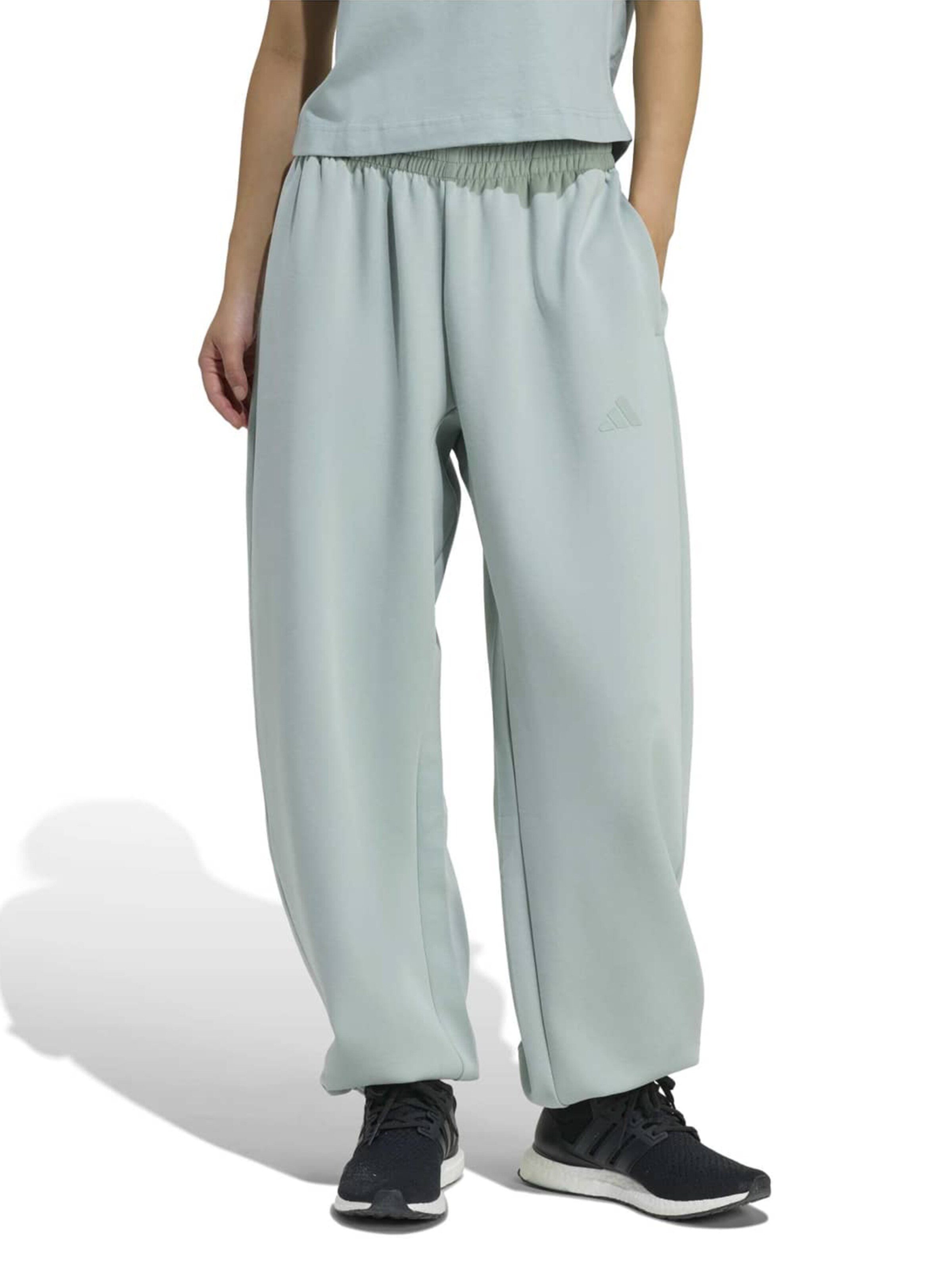 ADIDAS SPORTSWEAR Loose fit Sports trousers 'ALL SZN' in Green: front