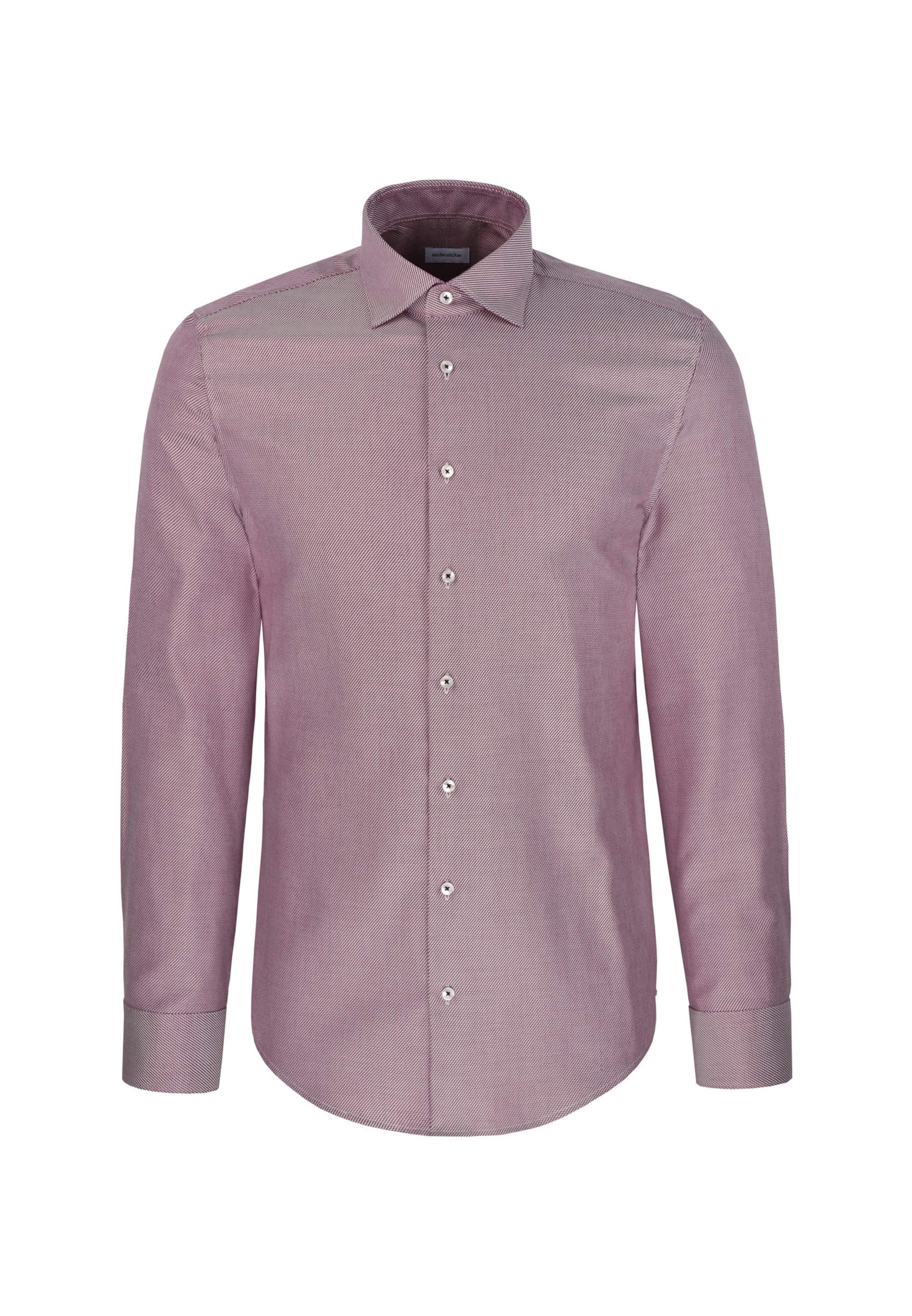 SEIDENSTICKER Slim fit Business shirt in Pink: front