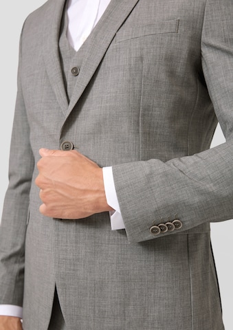 Coupe slim Veste de costume ' S.OPURE ' s.Oliver en marron