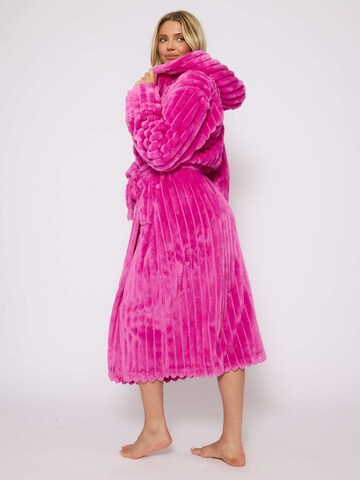 Loungeable Long Bathrobe in Pink