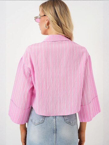 Bigdart - Blusa em rosa