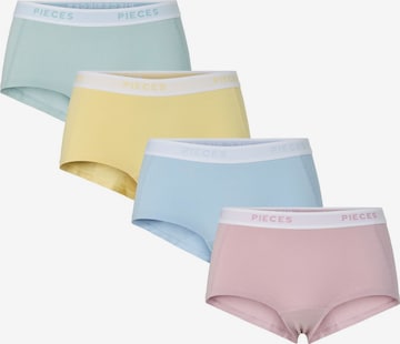 Culotte PIECES en bleu : devant