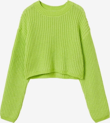 MANGO Pullover 'Hoop' in Grün: predná strana