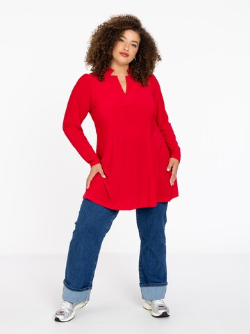 YOEK Tunic in Red
