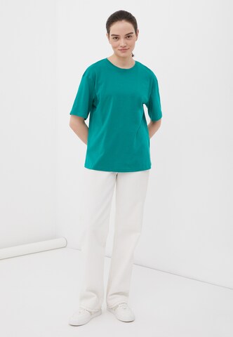 Finn Flare Shirt 'Basic' in Blau