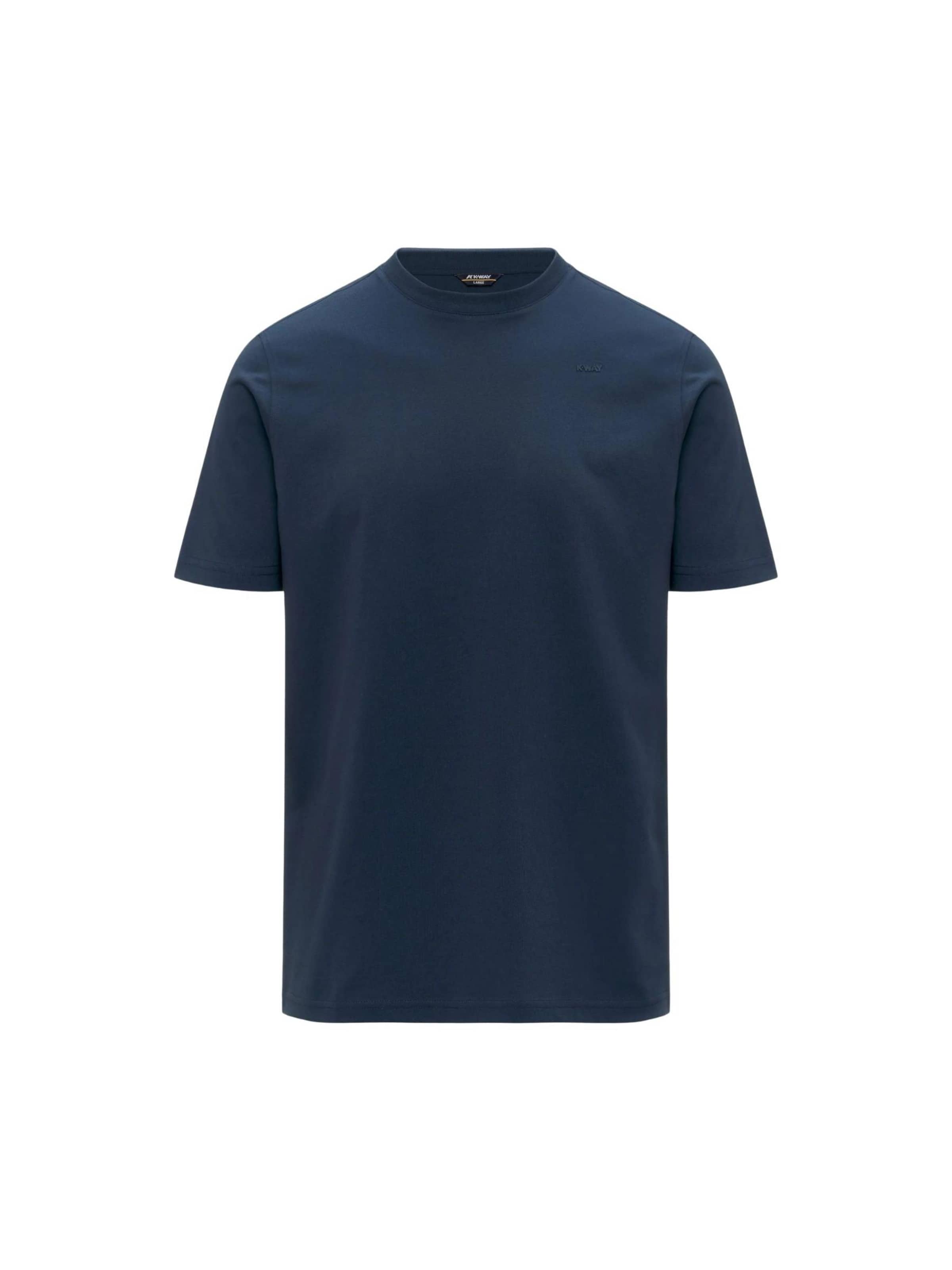 K-Way Shirt 'ODOM' in Blauw: voorkant