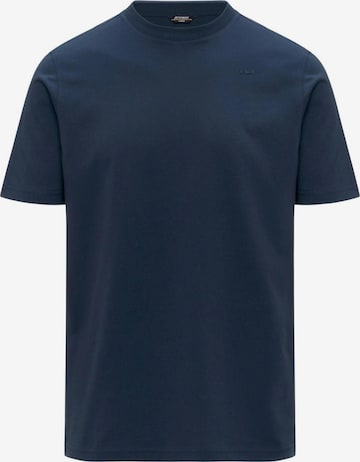 T-Shirt 'ODOM' K-Way en bleu : devant
