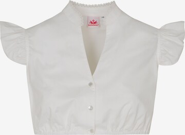 SPIETH & WENSKY Traditional Blouse 'Darlee' in White: front