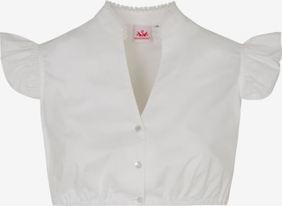 SPIETH & WENSKY Blouse folklorique en blanc, Vue avec produit