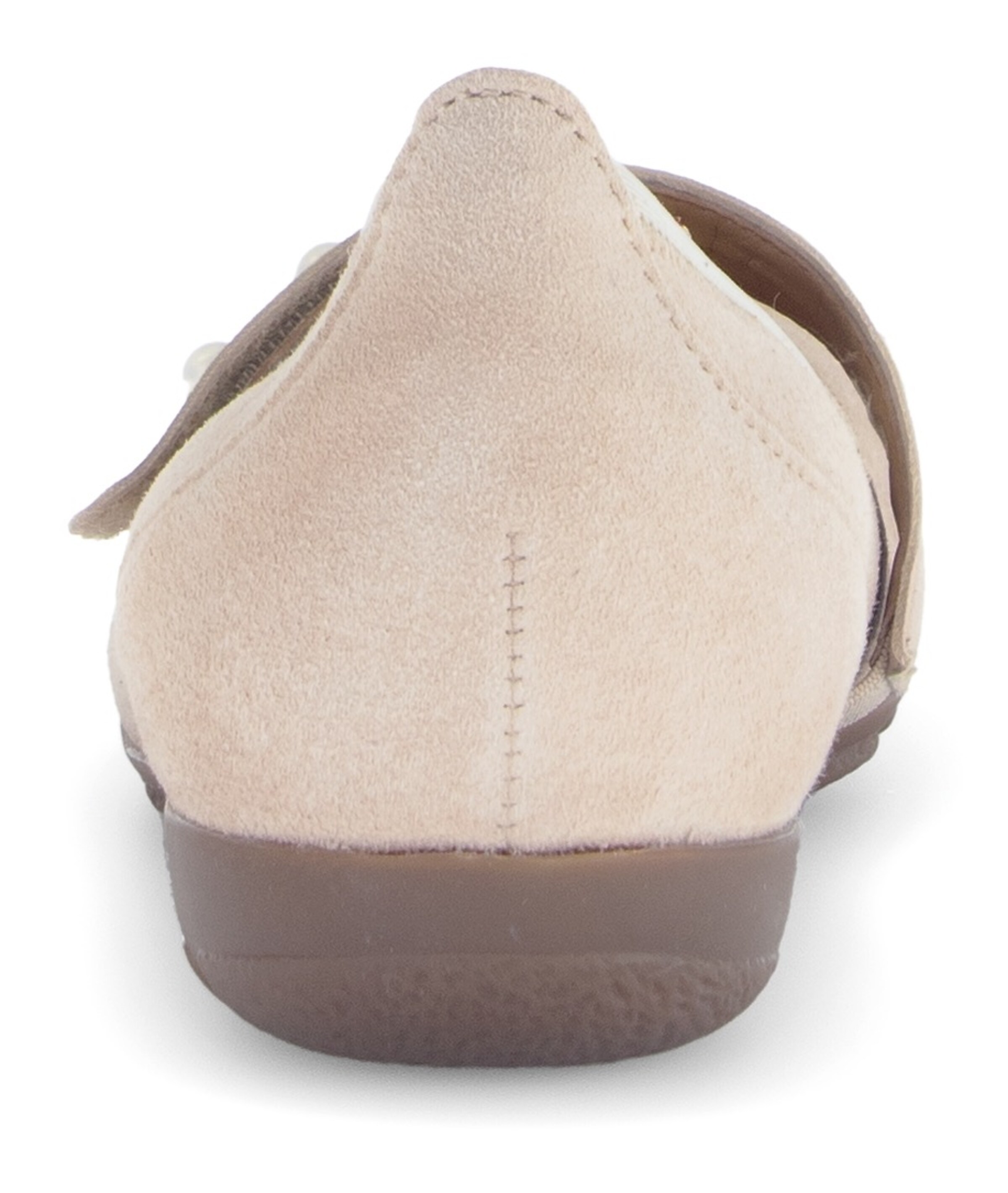 GABOR Ballet Flats with Strap in Beige