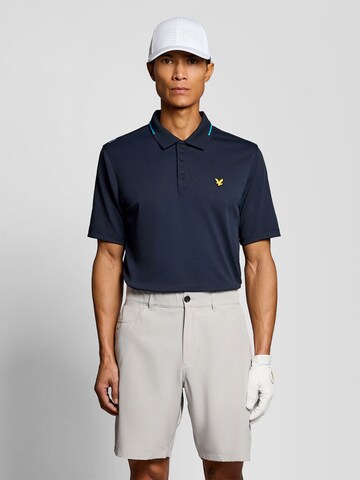 Lyle & Scott Functioneel shirt '1874' in Blauw: voorkant