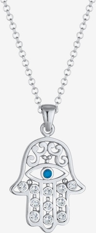 ELLI Halskette Evil Eye, Hamsa Hand in Silber: predná strana