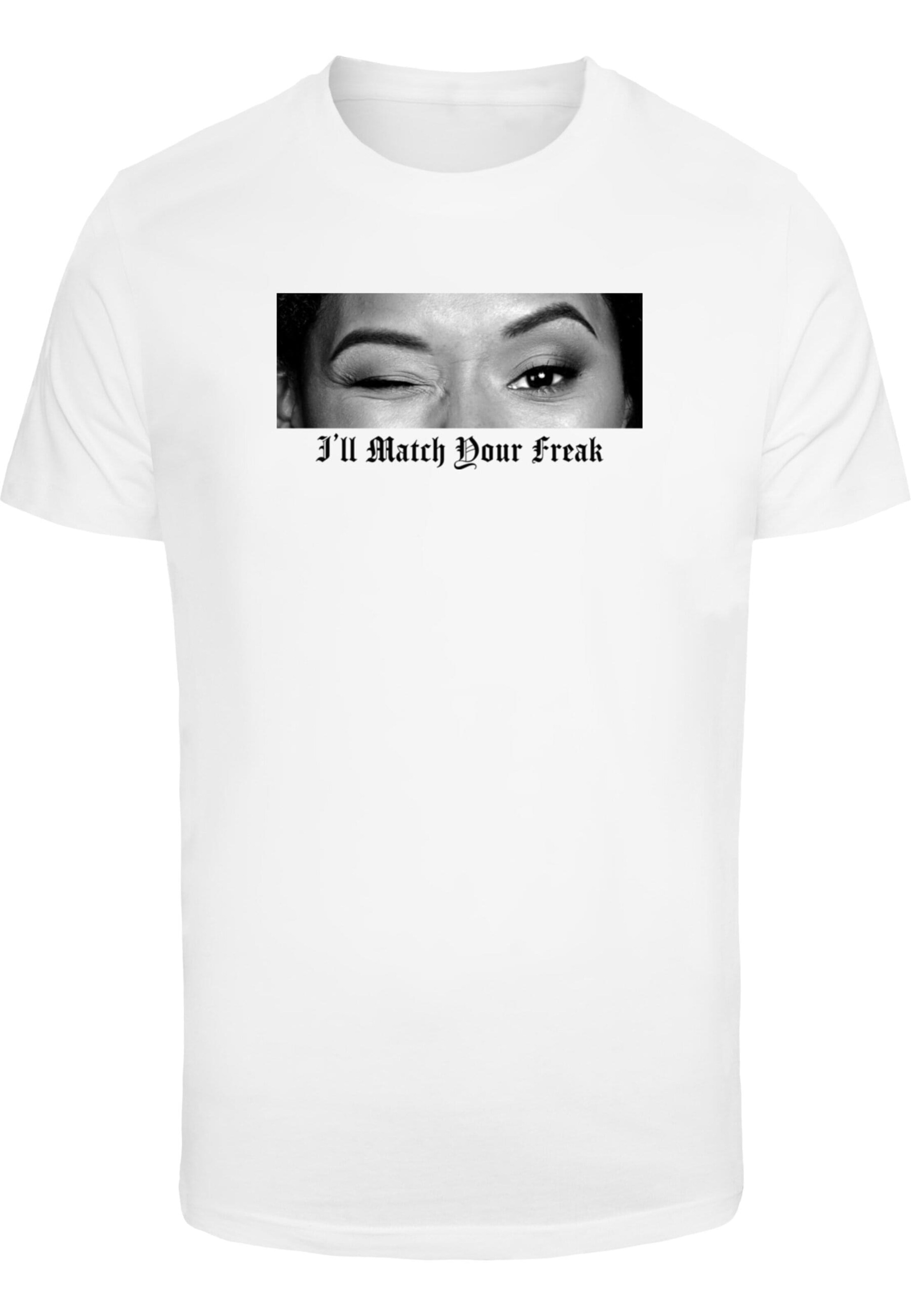 Mister Tee Shirt in White: front