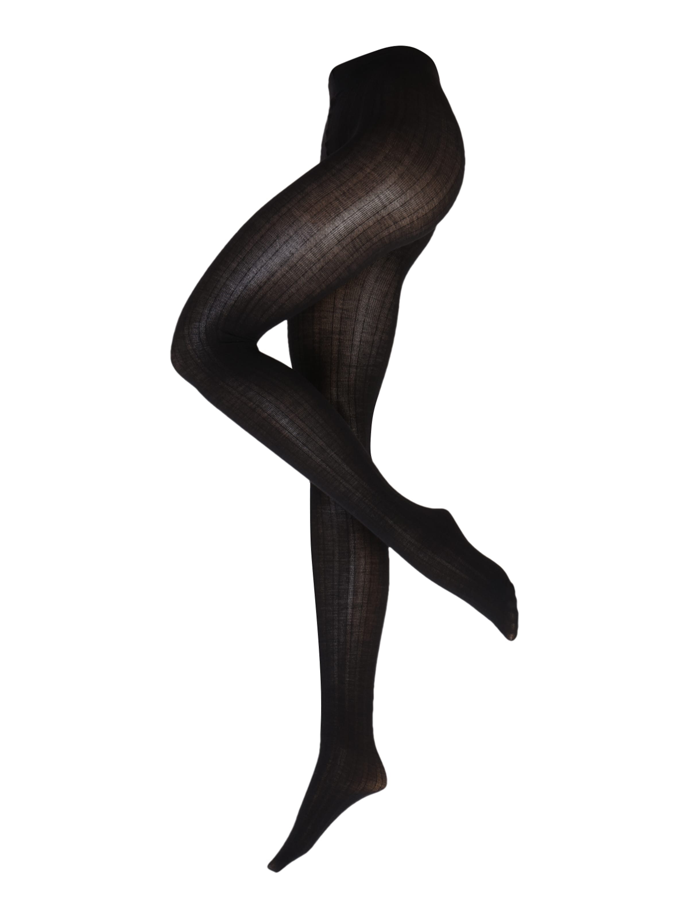 Swedish StockingsHulahopke 'Freja' - crna boja: prednji dio