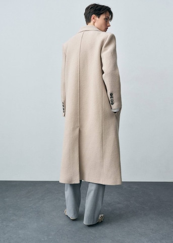 MANGO Mantel 'Byte' in Beige