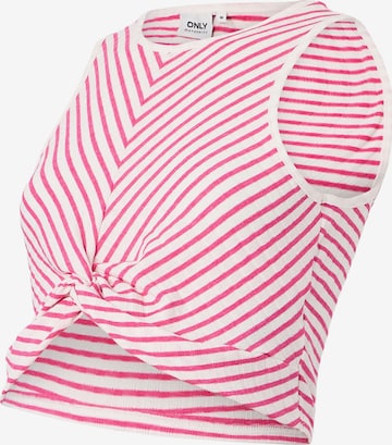 Only Maternity Toppi 'OLMSANDY' värissä valkoinen: etupuoli