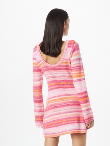 NLY by Nelly Knitted dress in Pink