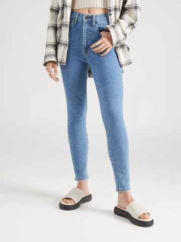 LEVI'S ® Skinny Jeans 'Retro High Skinny' in Blauw: voorkant