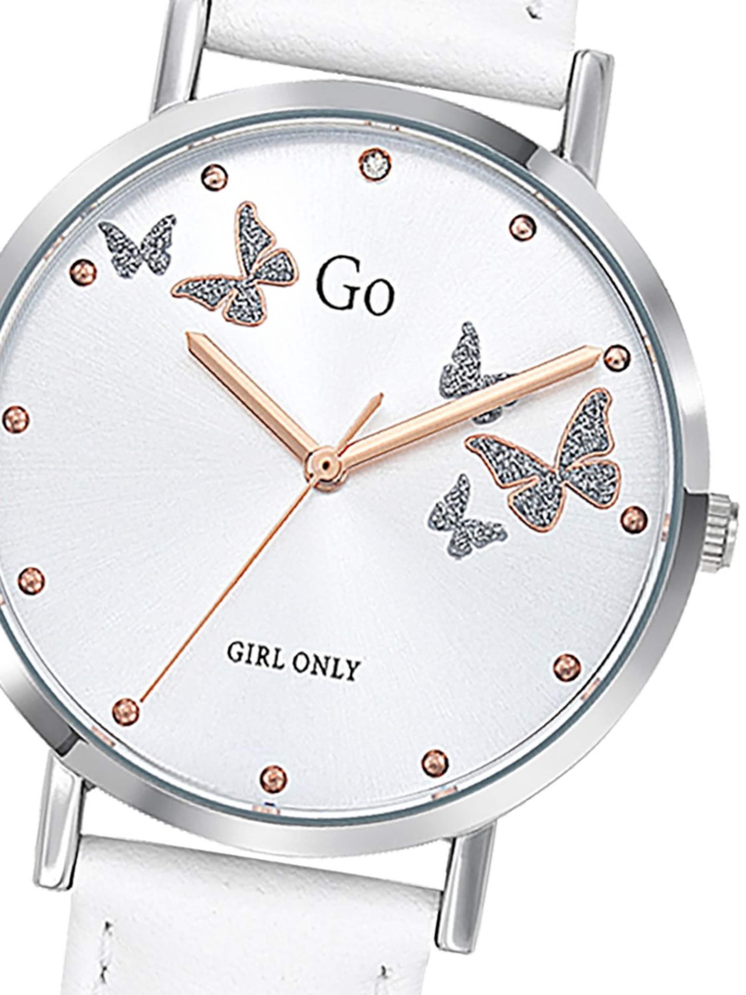 GO GirlOnly Analog watch in White