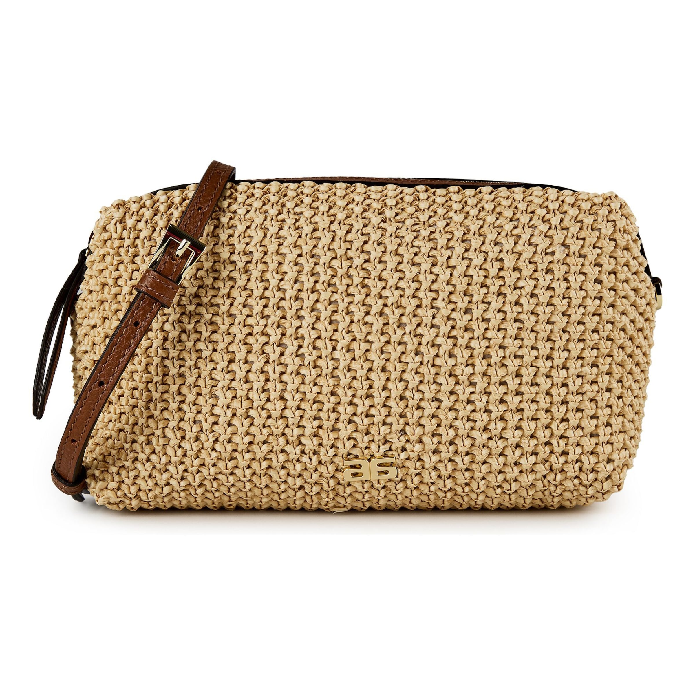 ABRO Schoudertas 'Kaia' in Beige: voorkant