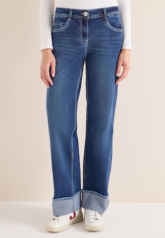 CECIL Loosefit Jeans 'Neele' i blå: framsida