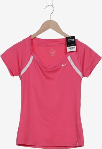 NIKE T-Shirt XS in Pink: predná strana