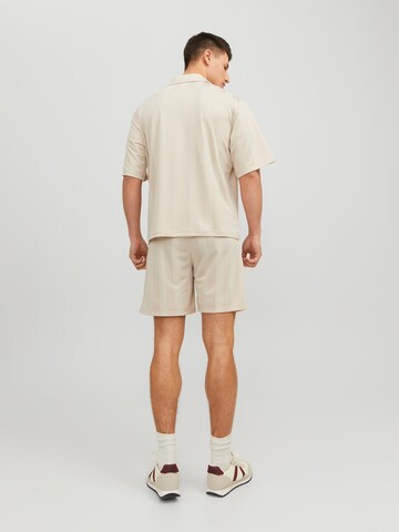 JACK & JONES Regular Fit Hemd 'Kaoma' in Beige