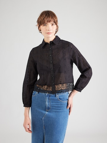 Hailys Bluse 'Ta44jo' i sort: forside