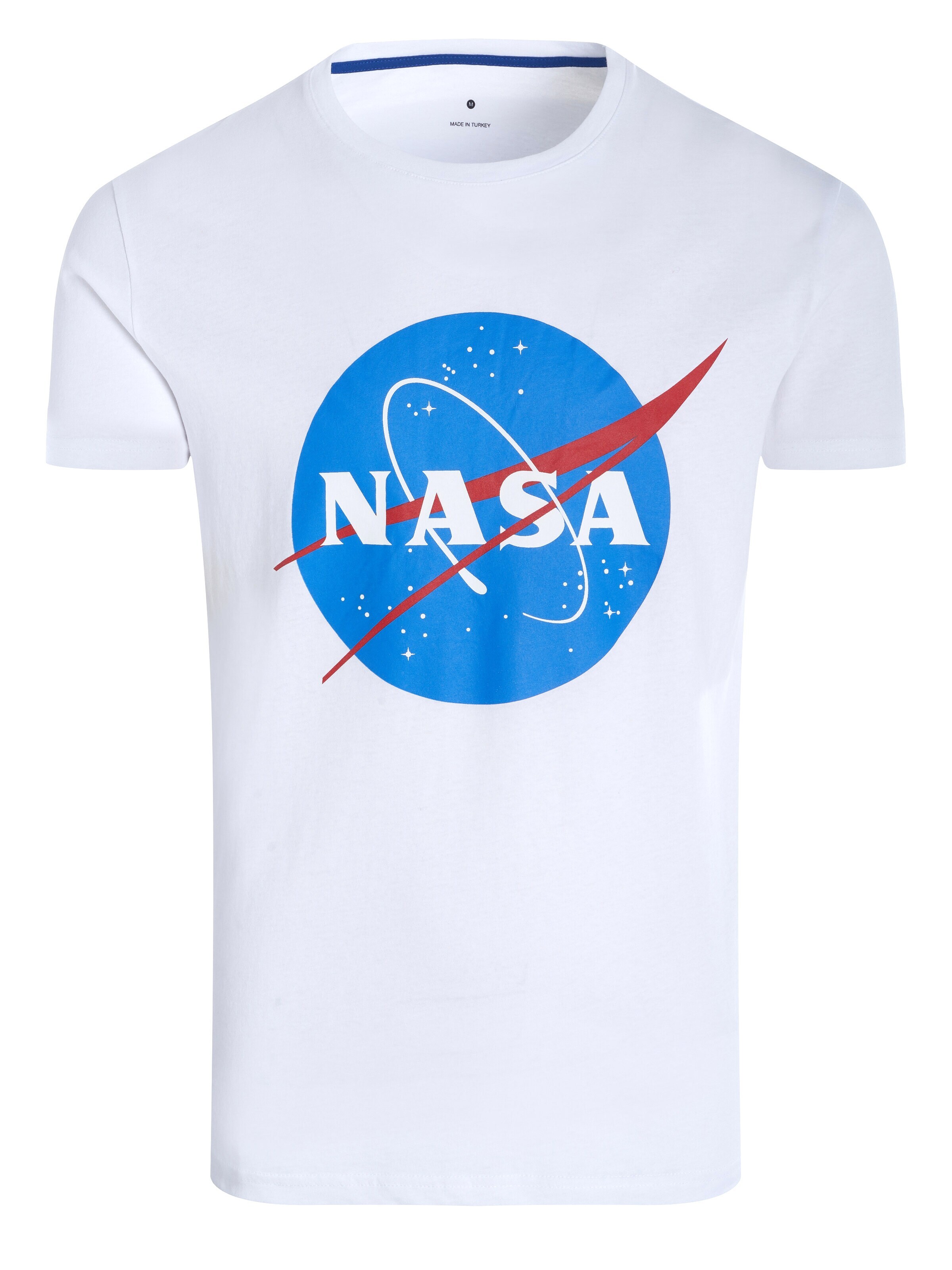 Felpa 'Nasa T-Shirt' di NASA in bianco: frontale
