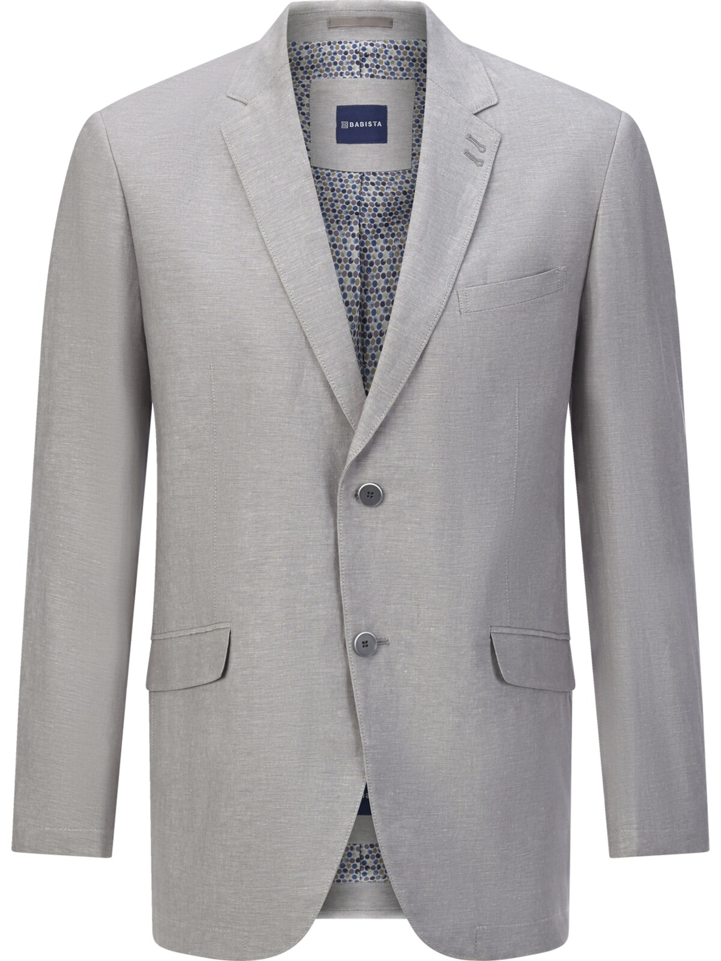 BABISTA Regular Fit Sakko ' Milanvetti ' in Grau: Vorderseite