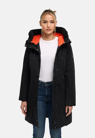 Cappotto invernale 'Pakaami 16' di MARIKOO in nero: frontale