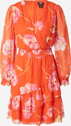 DKNY Kleit kollane / oranž / vanaroosa, Tootevaade