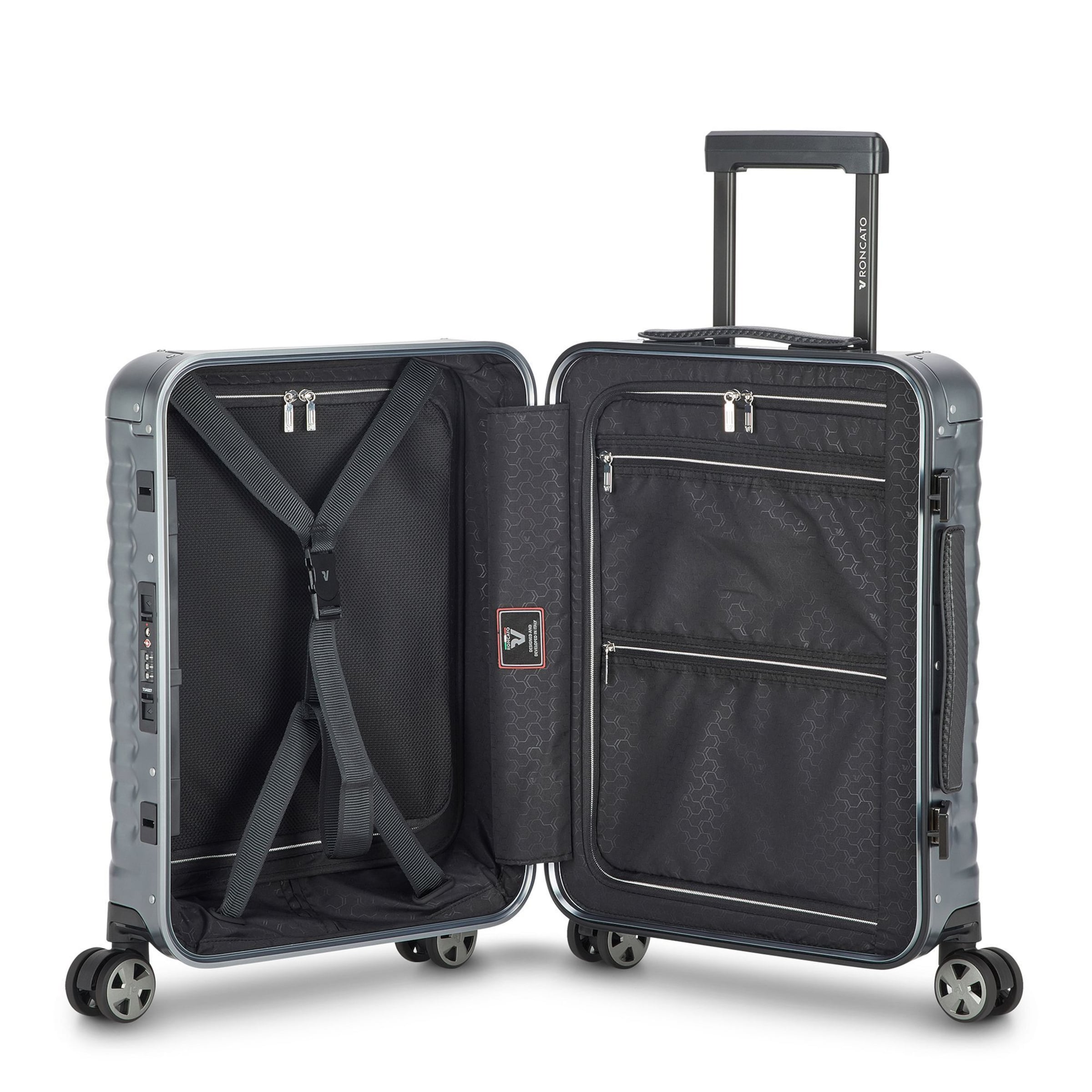 Roncato Trolley 'Uno' in Silber