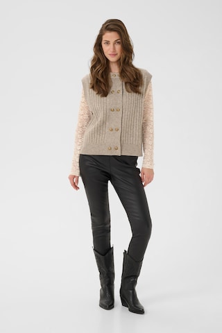 Gilet Cream en beige