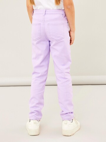 Regular Jean 'Rose' NAME IT en violet