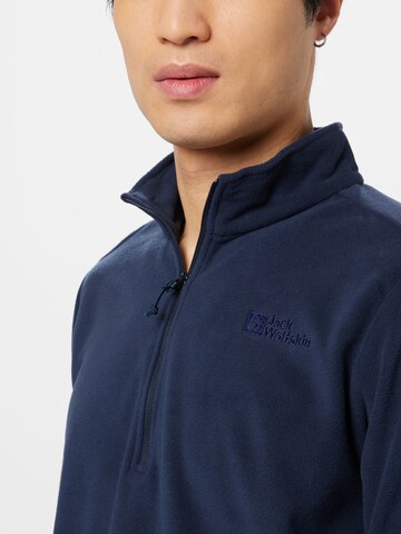 JACK WOLFSKIN Sporttrui 'Taunus' in Blauw