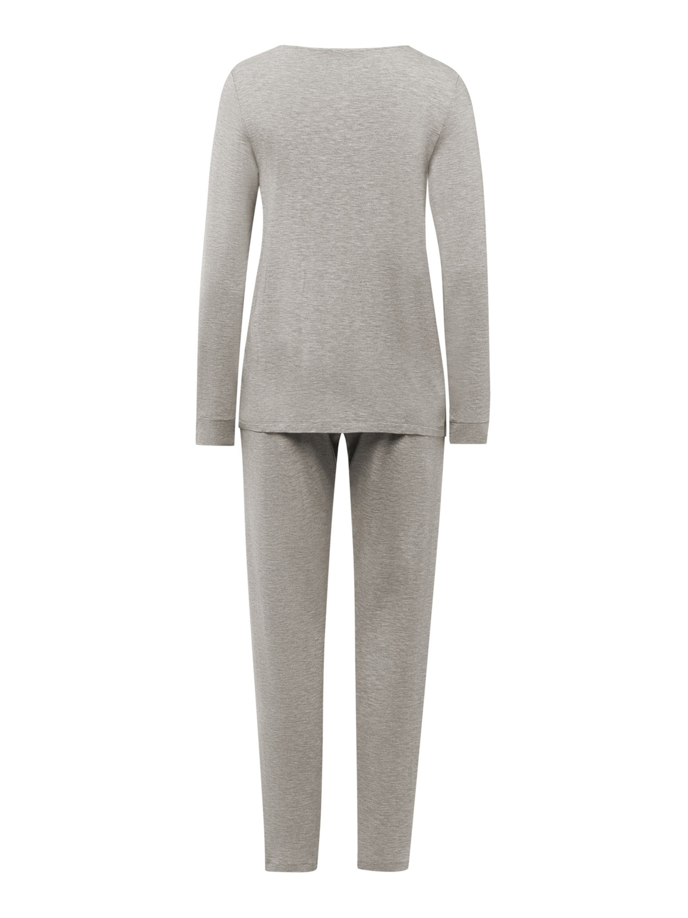 Pyjama 'Natural Elegance' Hanro en gris