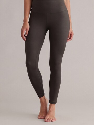 Skinny Leggings 'Cropped' Hey Honey en vert