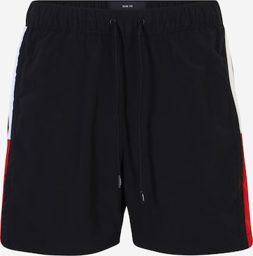 Shorts de bain TOMMY HILFIGER en bleu : devant