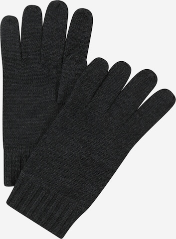 Polo Ralph Lauren Γάντια με δάχτυλα σε γκρι: μπροστά