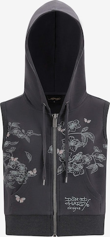 pilka Ed Hardy Džemperis 'True To My Love': priekis