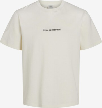 T-Shirt R.D.D. ROYAL DENIM DIVISION en blanc : devant