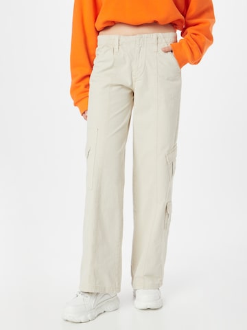 Loosefit Pantaloni cu buzunare de la BDG Urban Outfitters pe bej: față