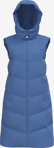 Gilet 'JAMILLA' PIECES en bleu : devant