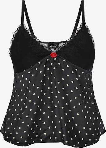 Haut 'Party' myMo at night en noir : devant