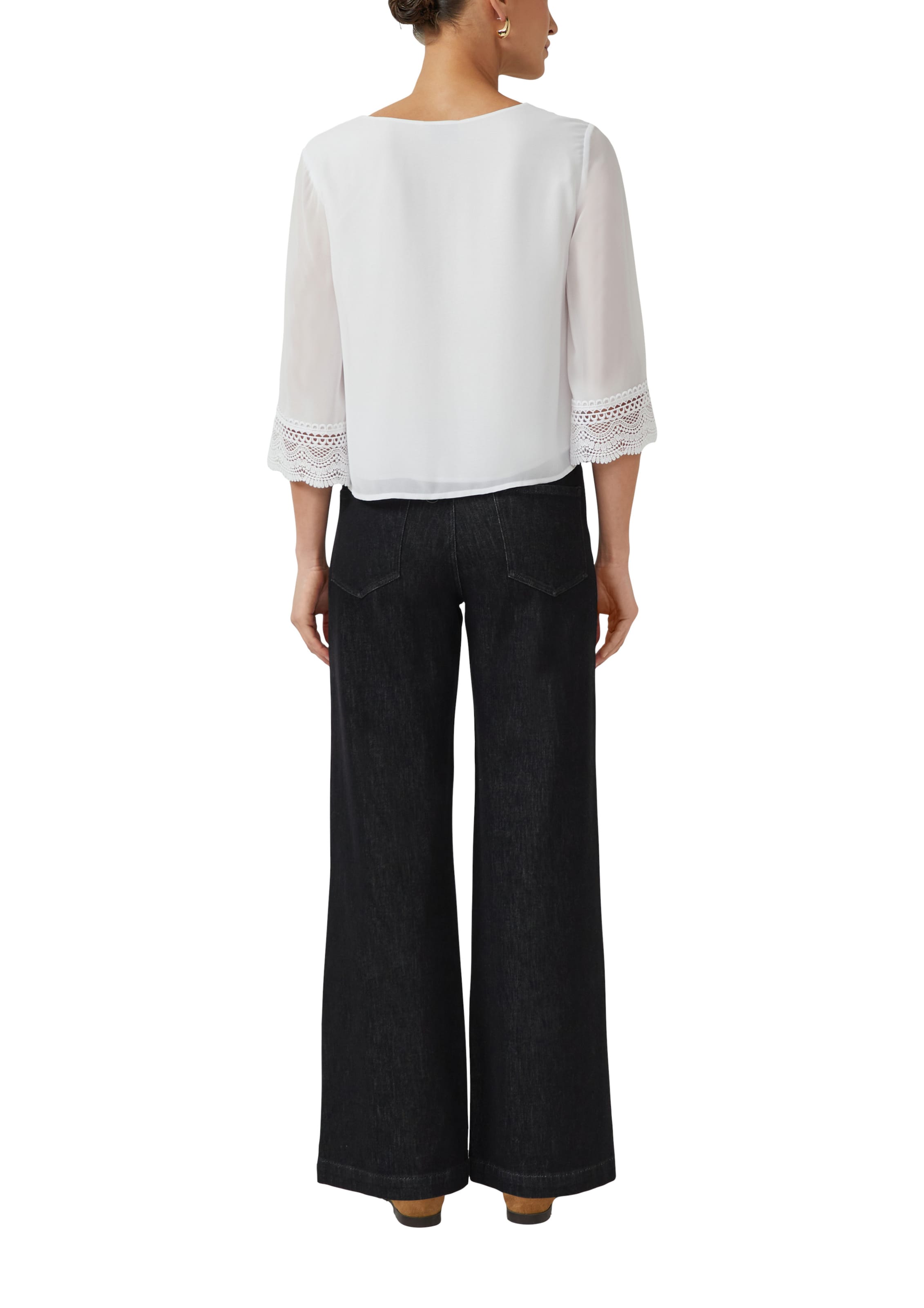 s.Oliver Blouse in Wit