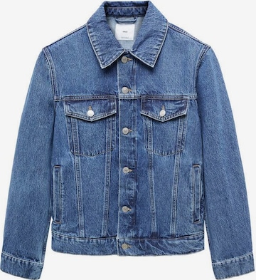 MANGO MAN Between-Season Jacket 'Ryan' in Blue: front