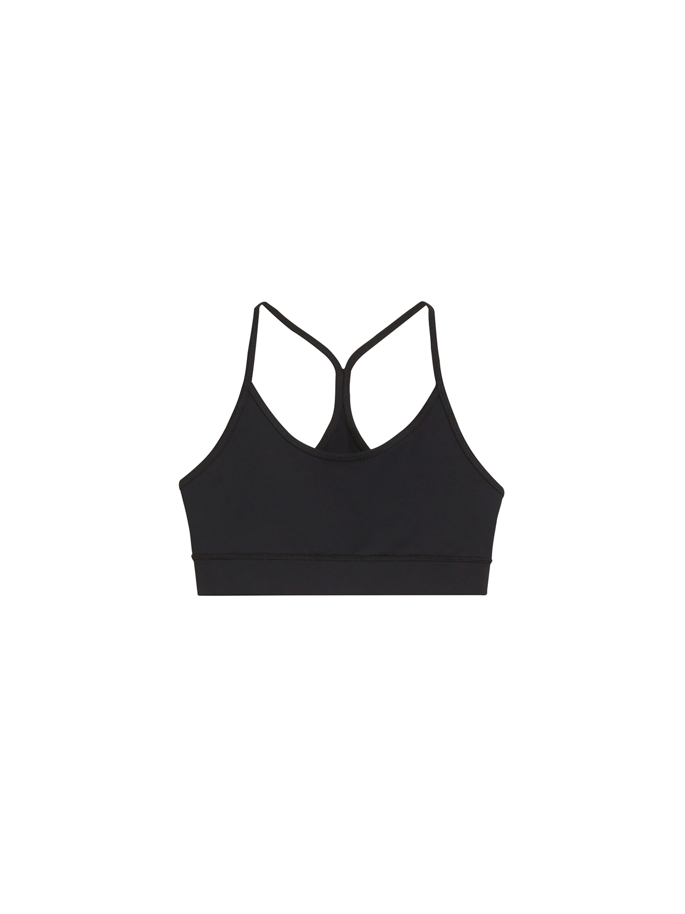 ARMEDANGELS Bustier Sport bh 'Saatya' in Zwart: voorkant