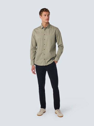 No Excess Regular fit Overhemd in Groen