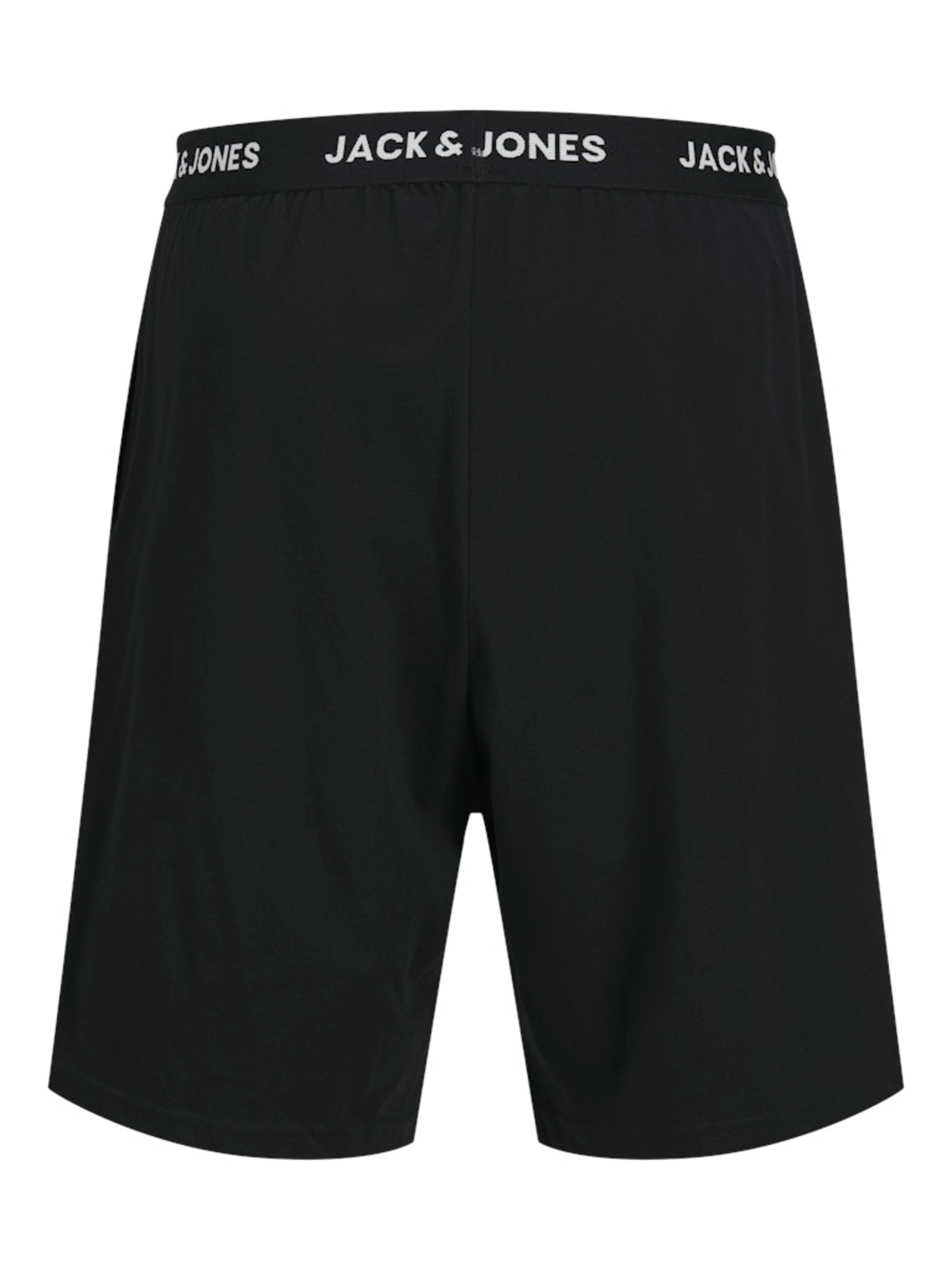JACK & JONES Regularen Hlače 'JACOMAHA' | črna barva